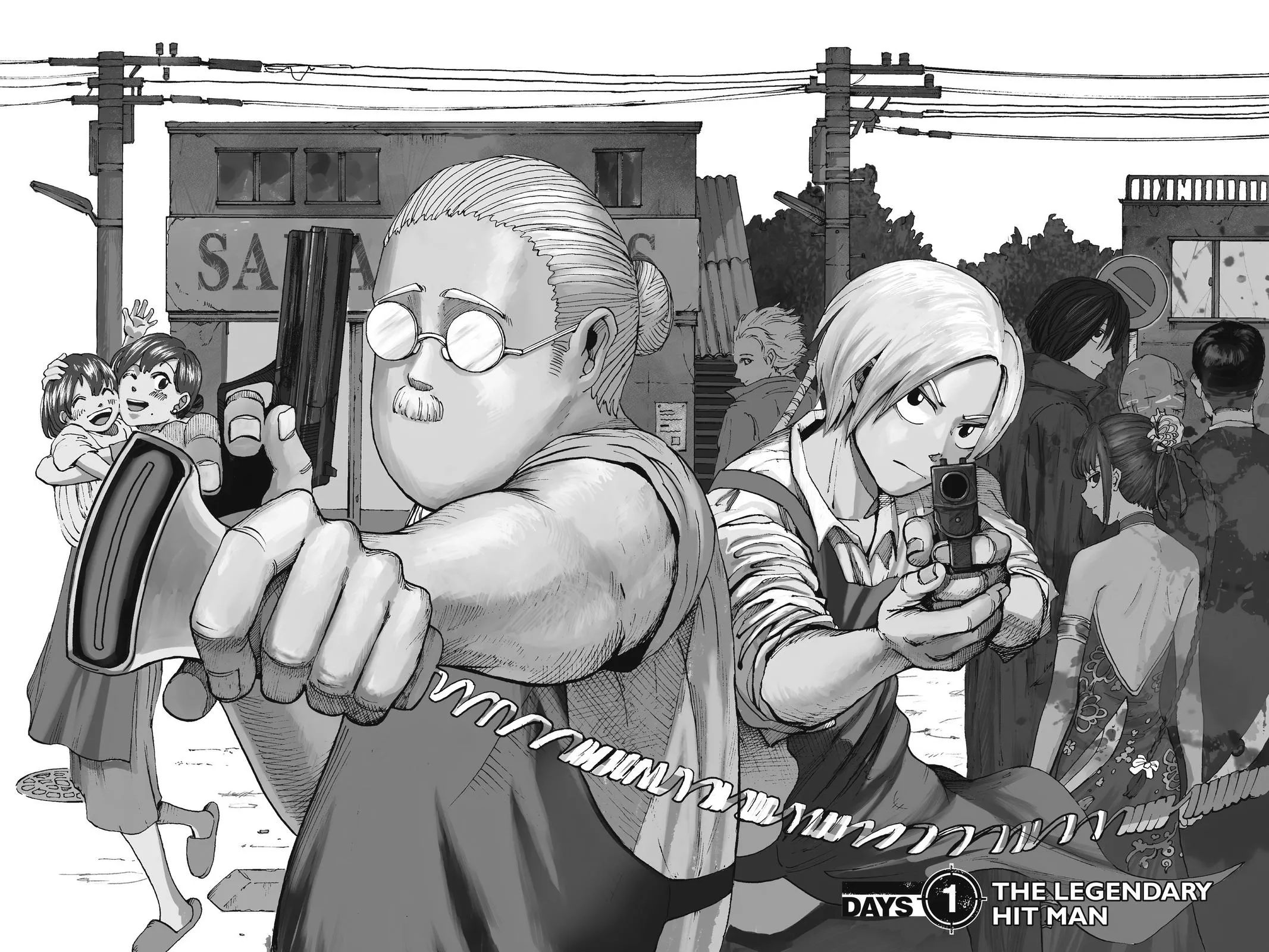 Sakamoto fight scene Chapter 1