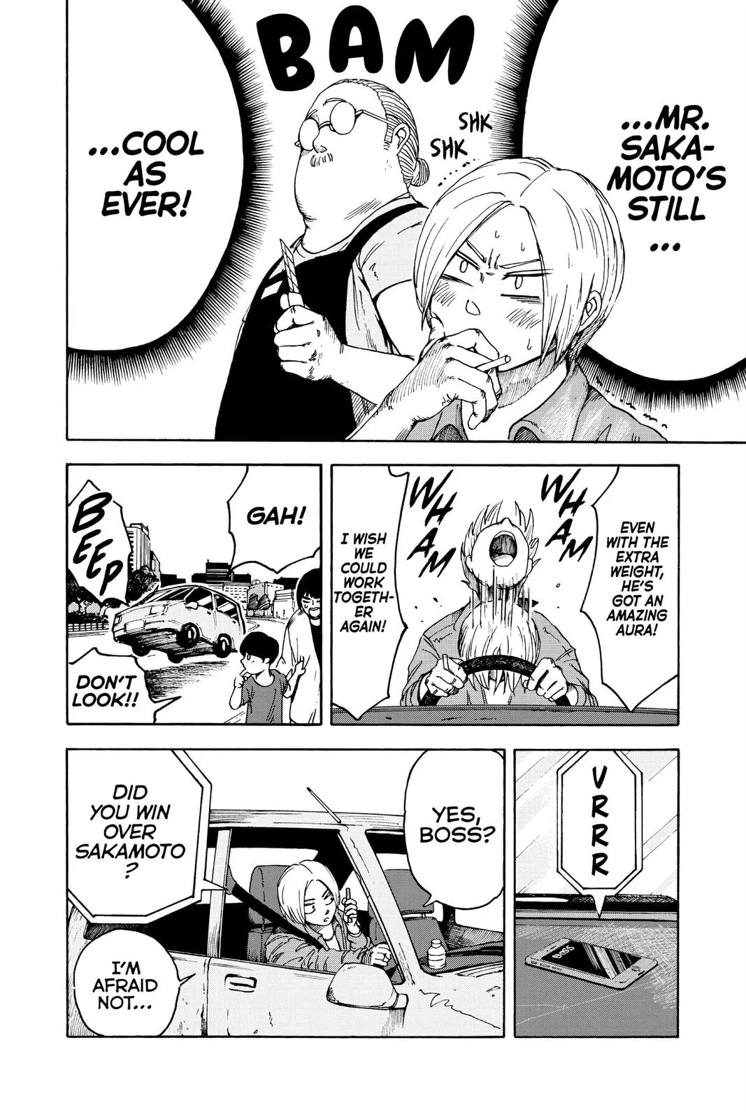 Sakamoto Days manga chapter 1 page