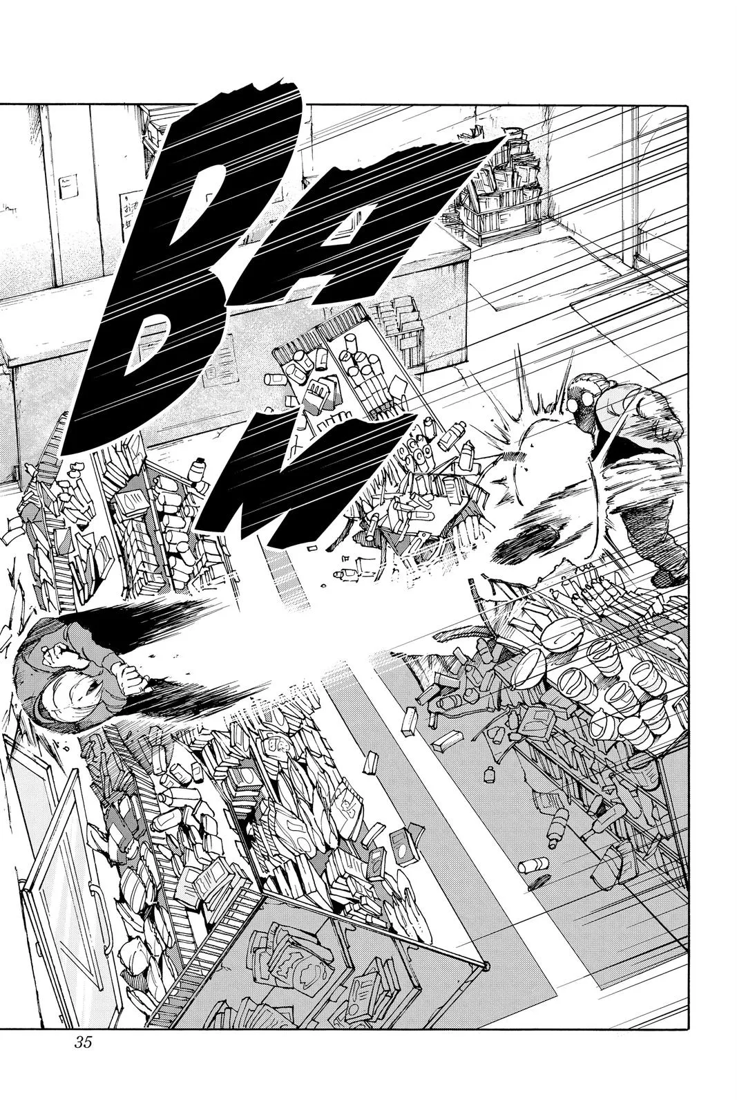 Sakamoto fight scene Chapter 1