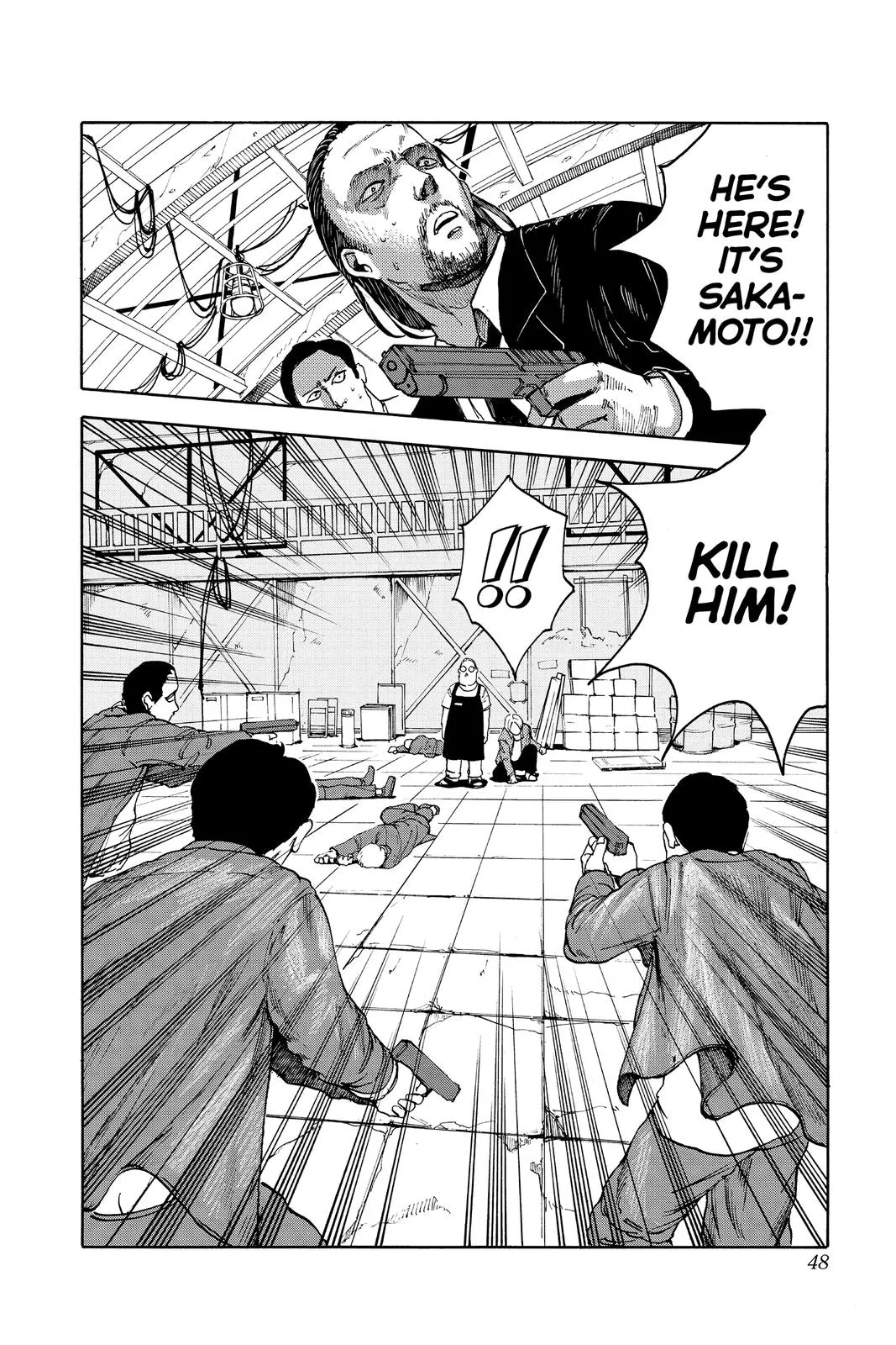 Sakamoto Days manga chapter 1 page