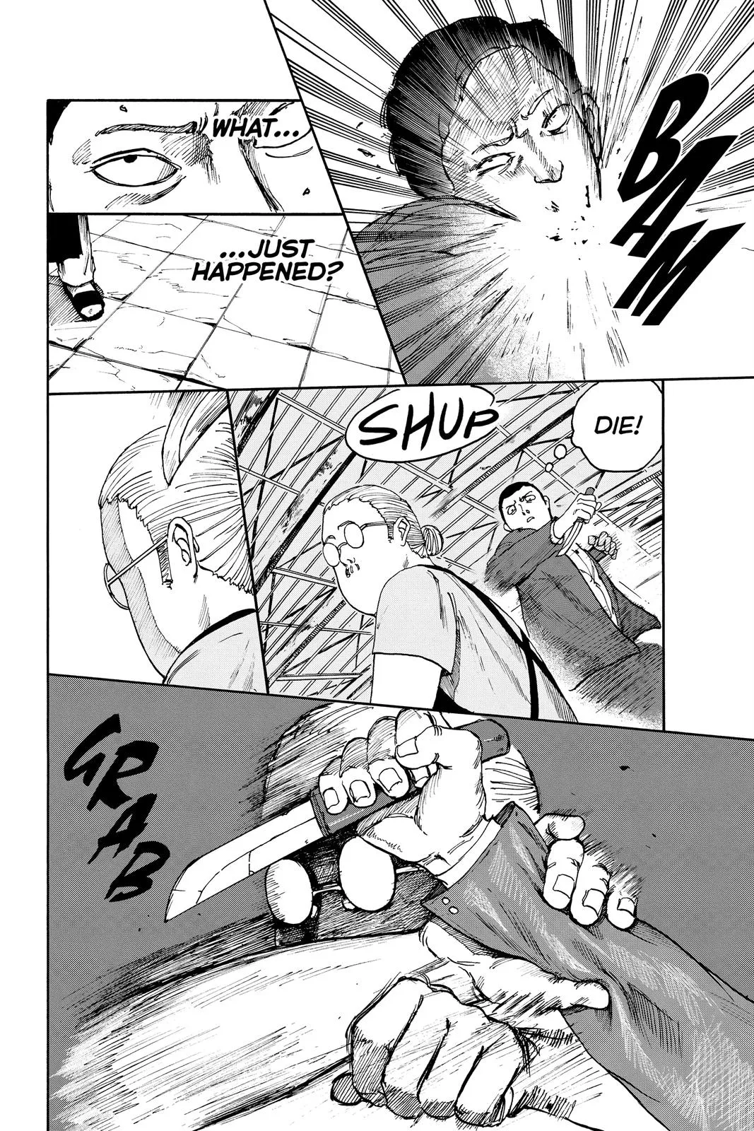 Sakamoto fight scene Chapter 1