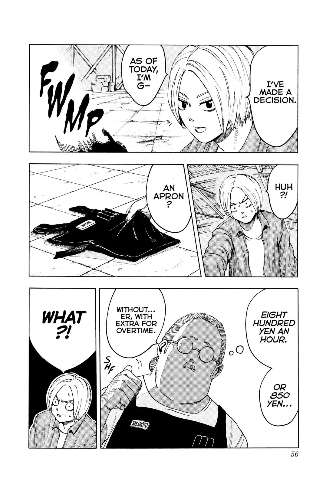 Sakamoto Days manga chapter 1 page