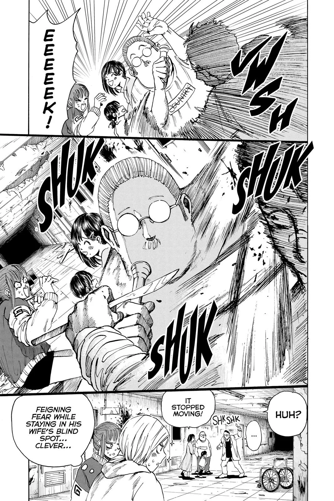 Sakamoto Days chapter 10 manga panel