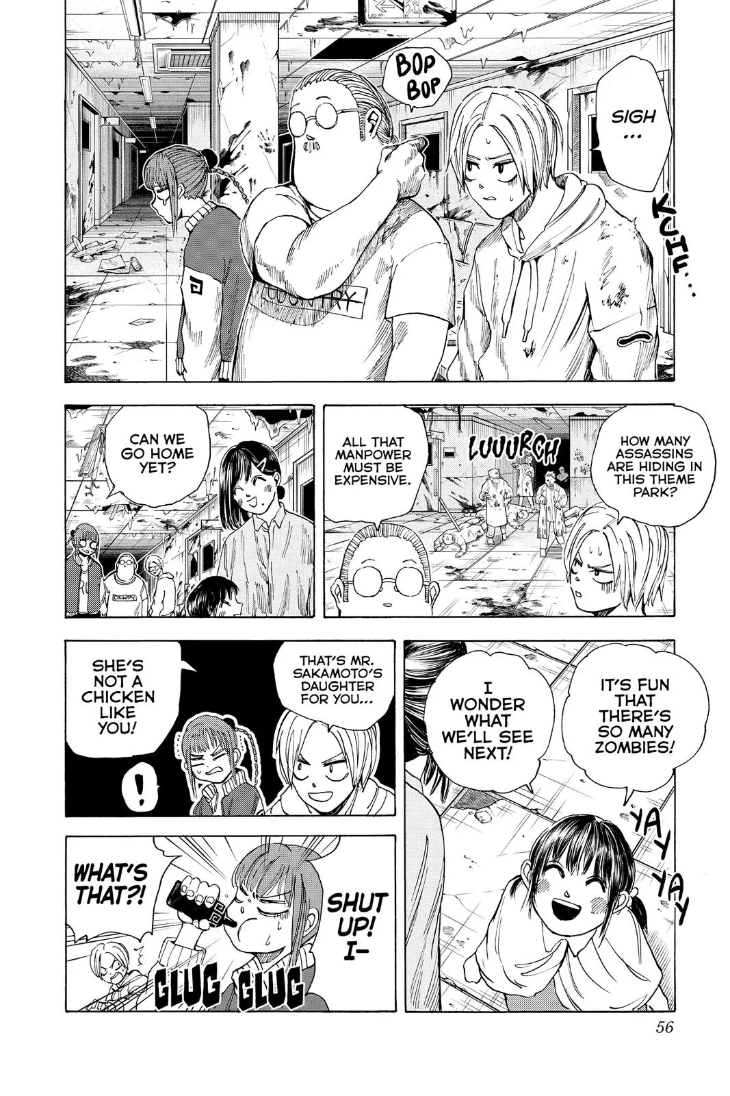 Sakamoto Days chapter 10 manga panel