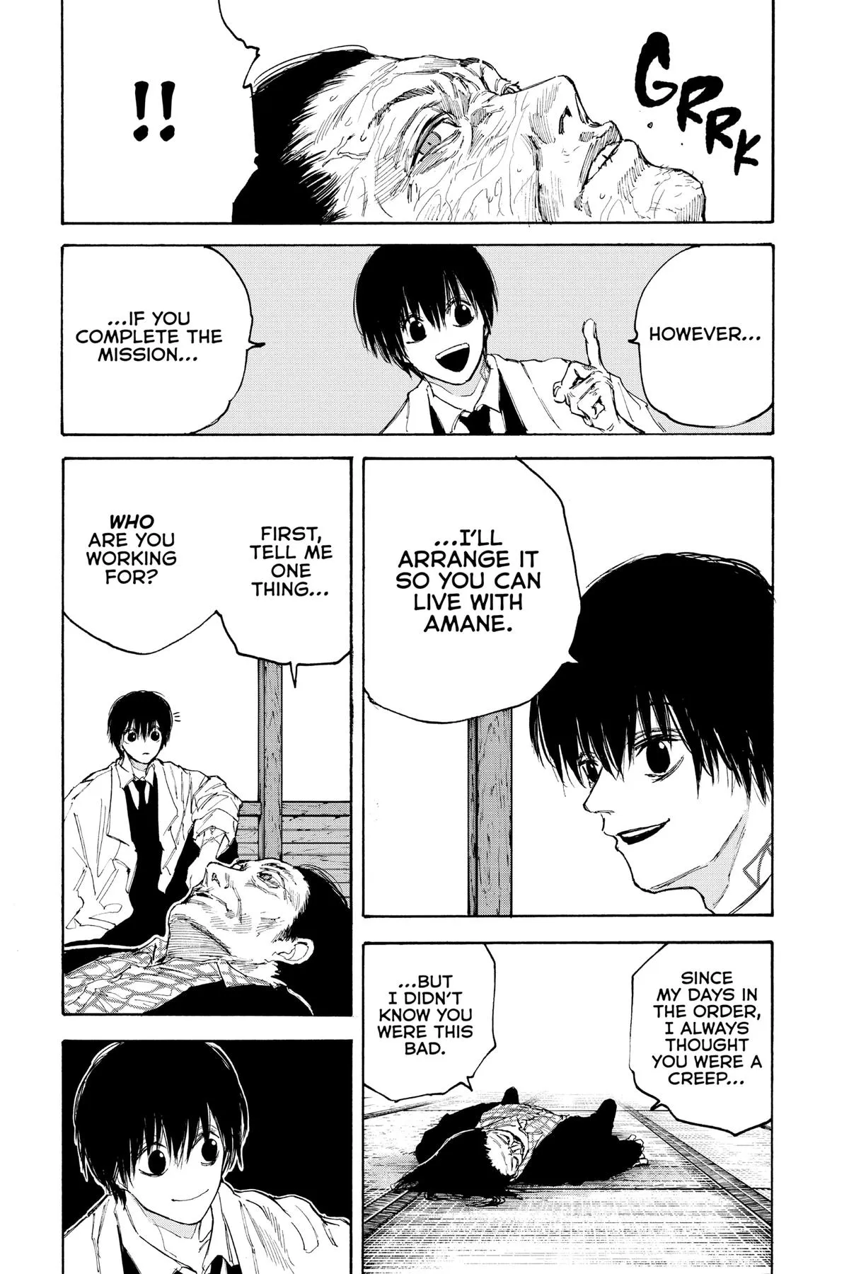 Sakamoto fight scene Chapter 101