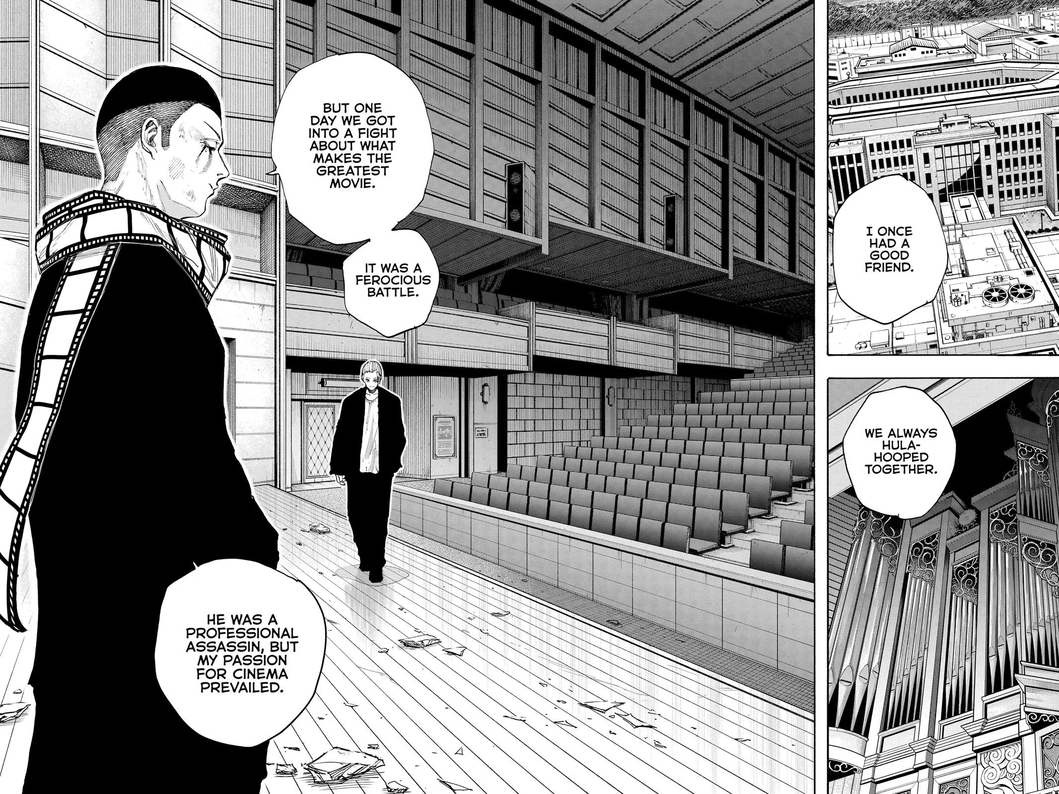 Sakamoto fight scene Chapter 101
