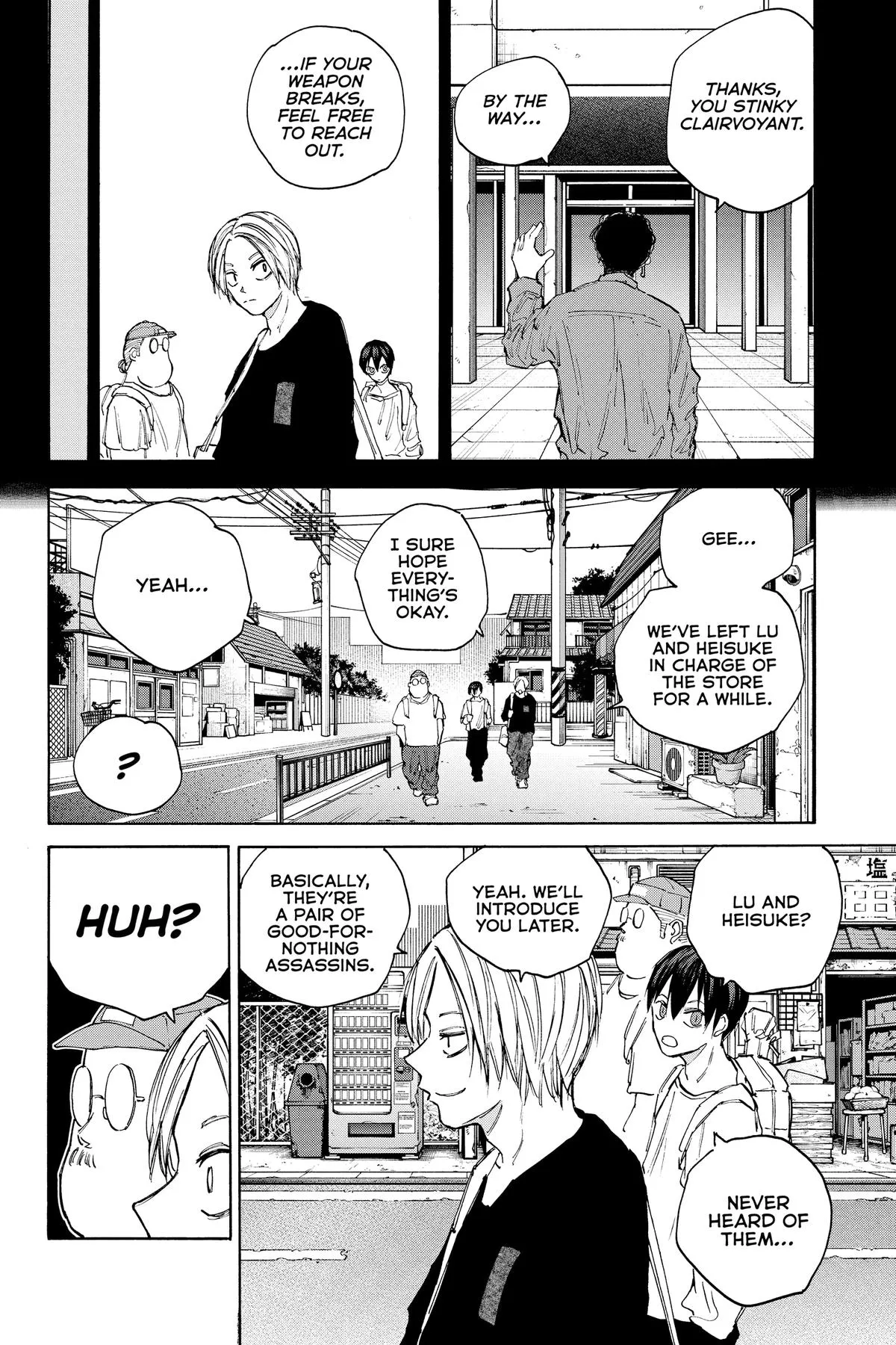 Sakamoto Days manga chapter 105 page