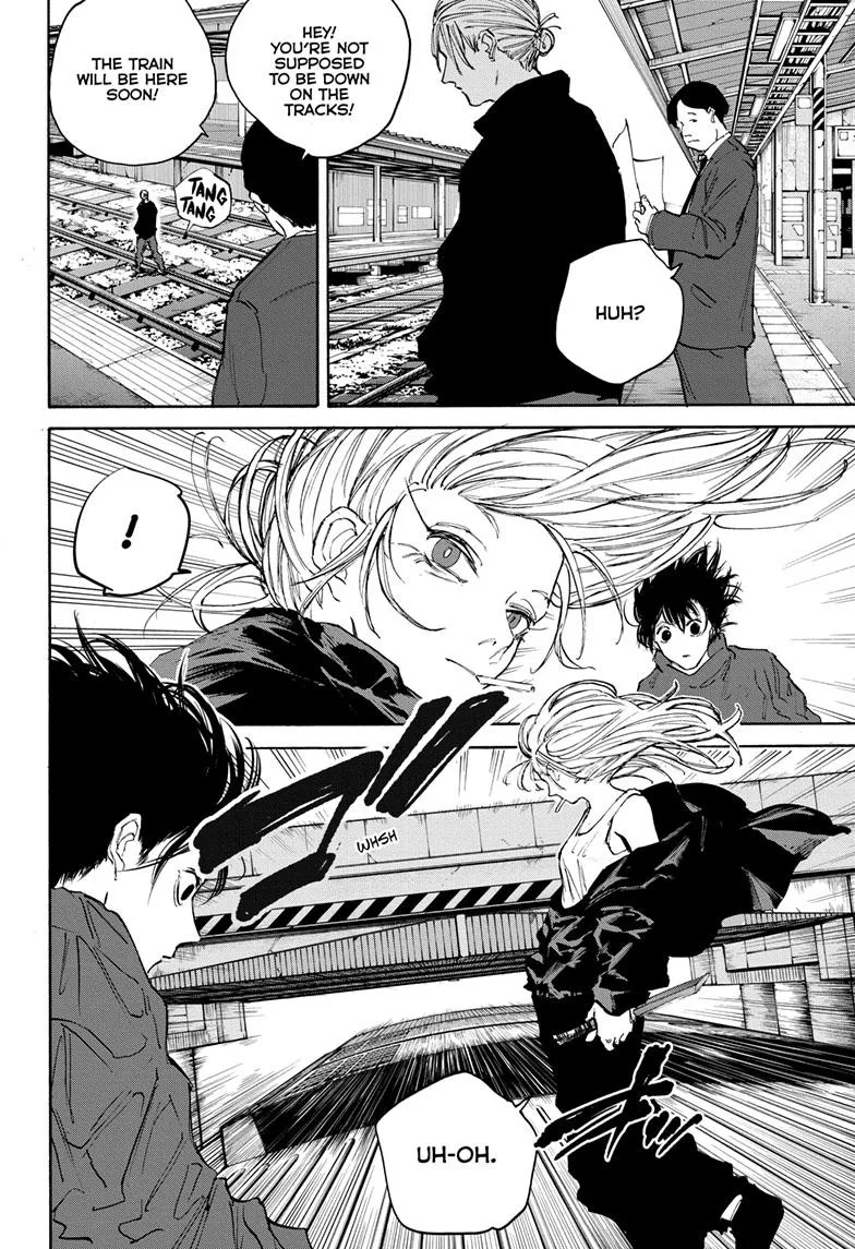 Sakamoto Days chapter 107 manga panel