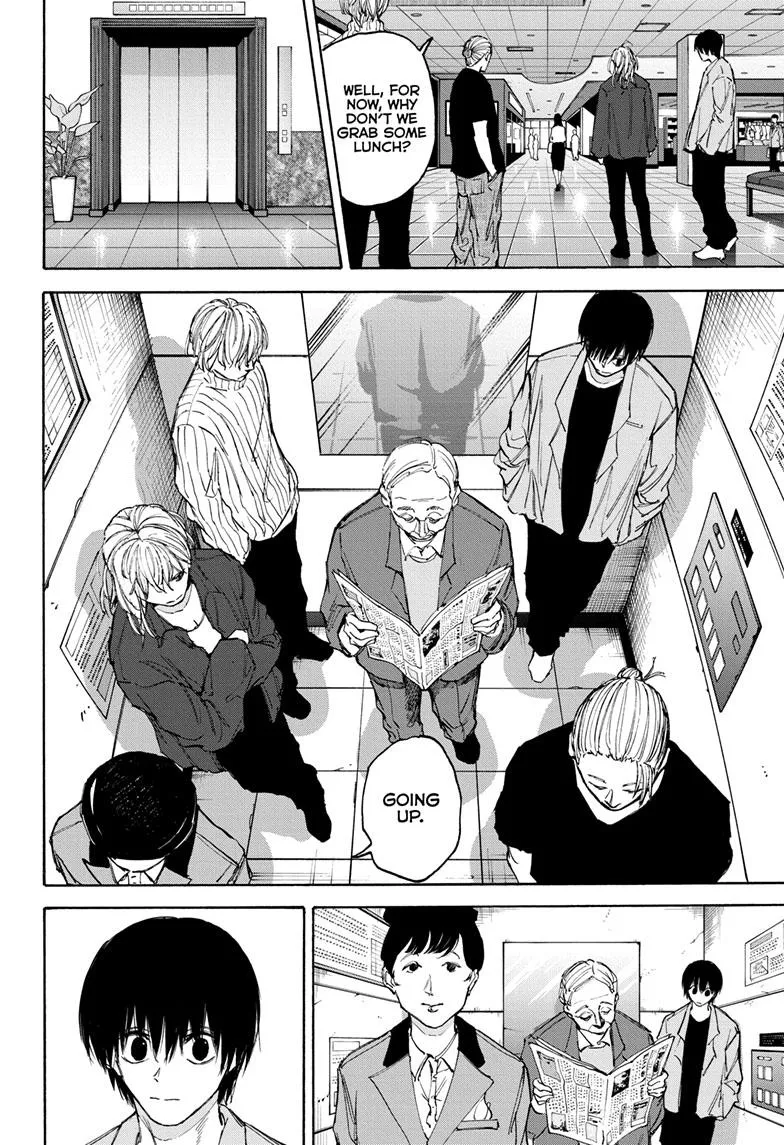 Sakamoto fight scene Chapter 108