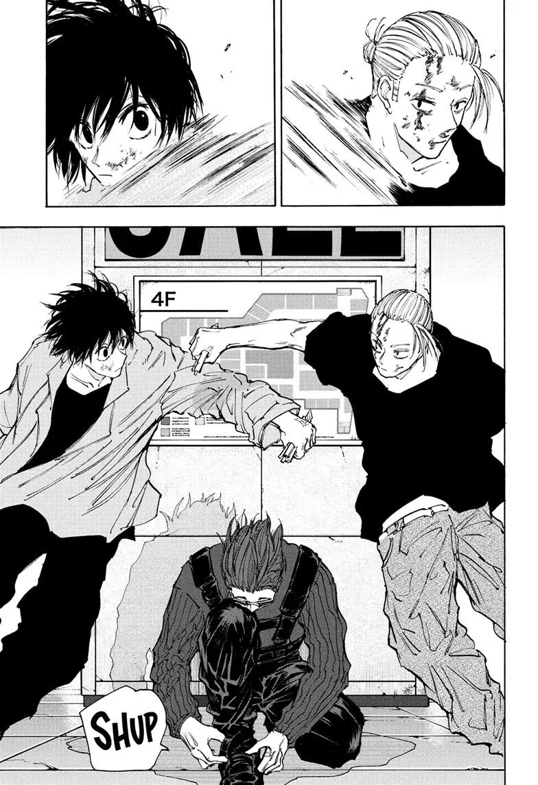Sakamoto fight scene Chapter 109
