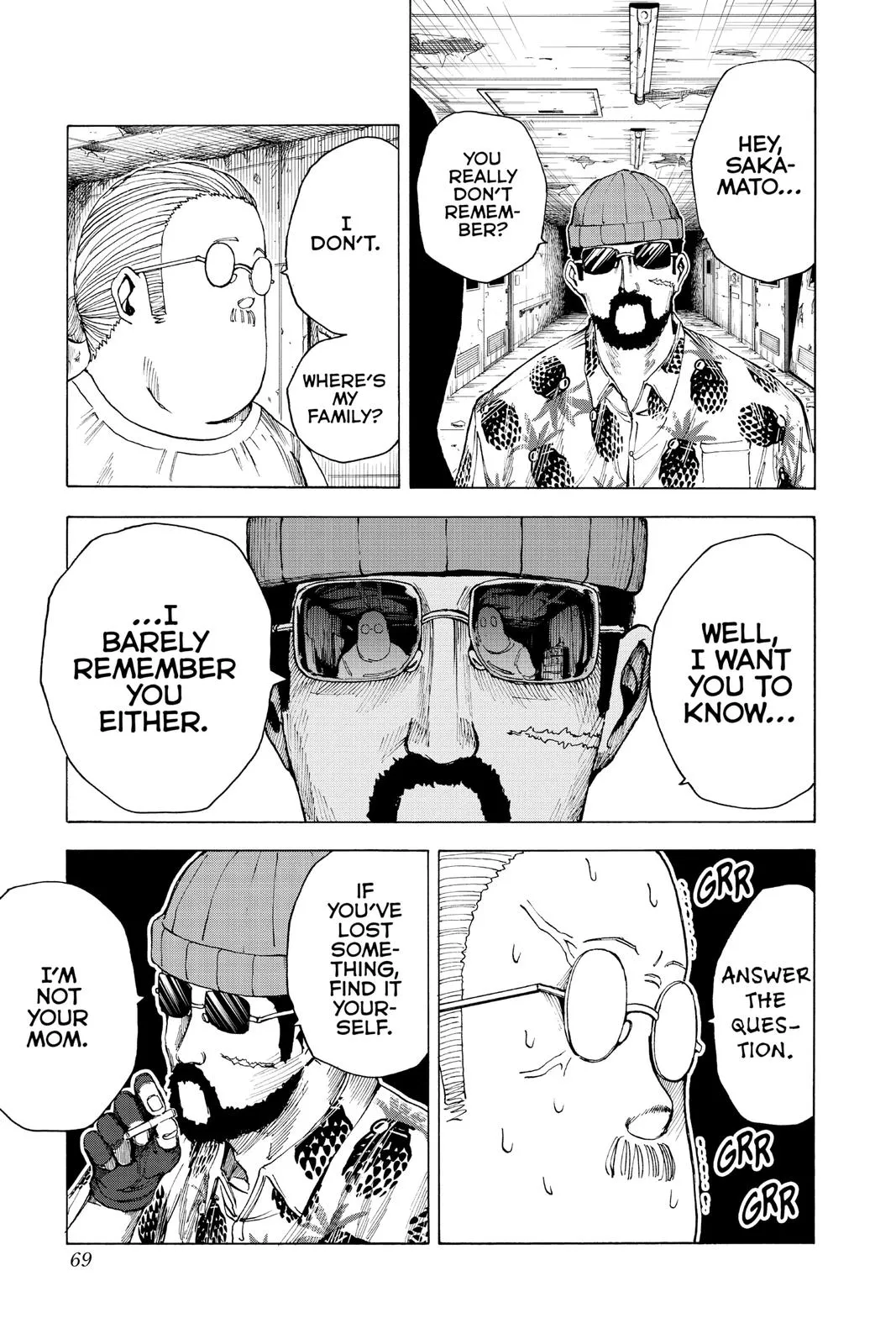 Sakamoto Days chapter 11 manga panel