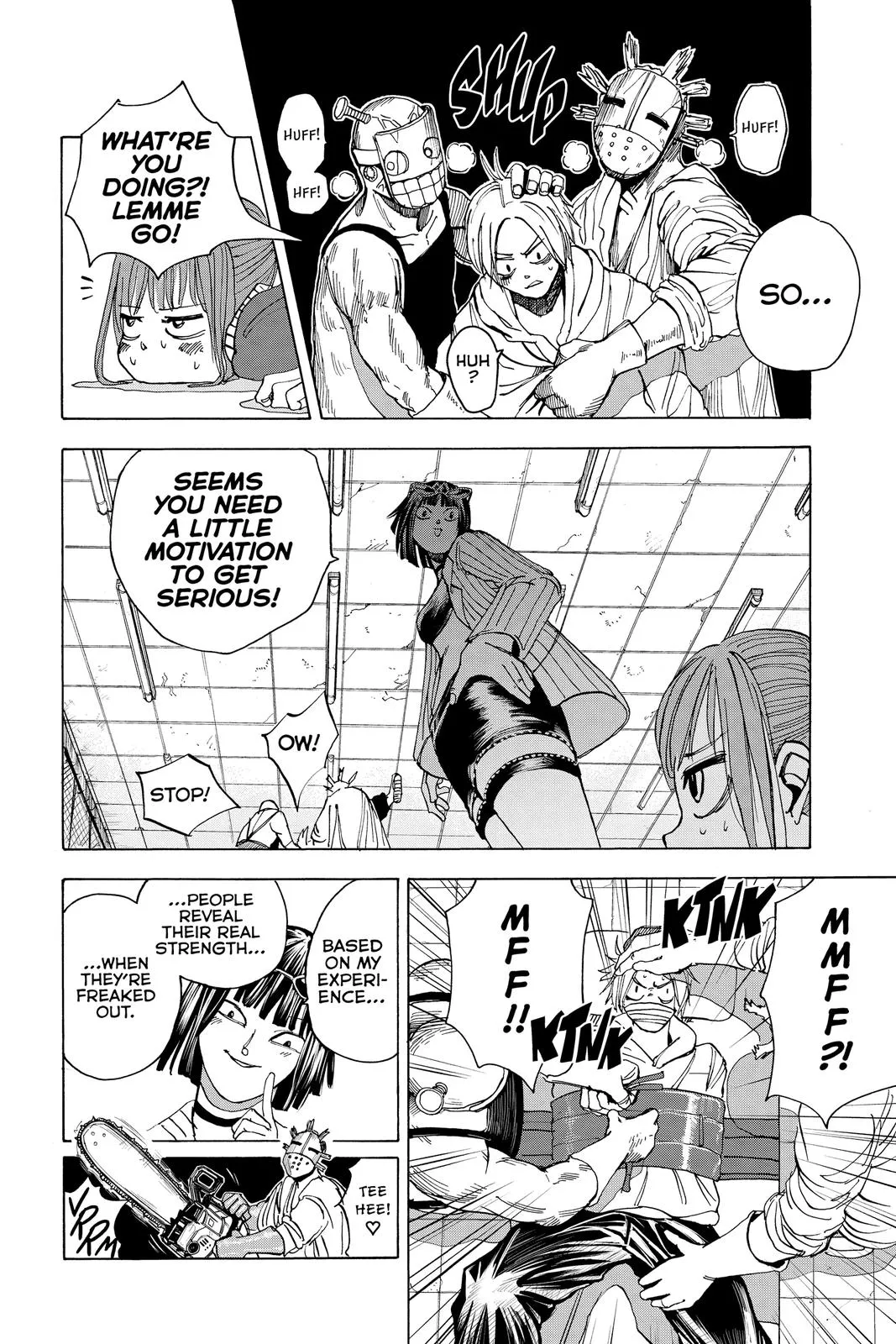 Sakamoto Days chapter 11 manga panel