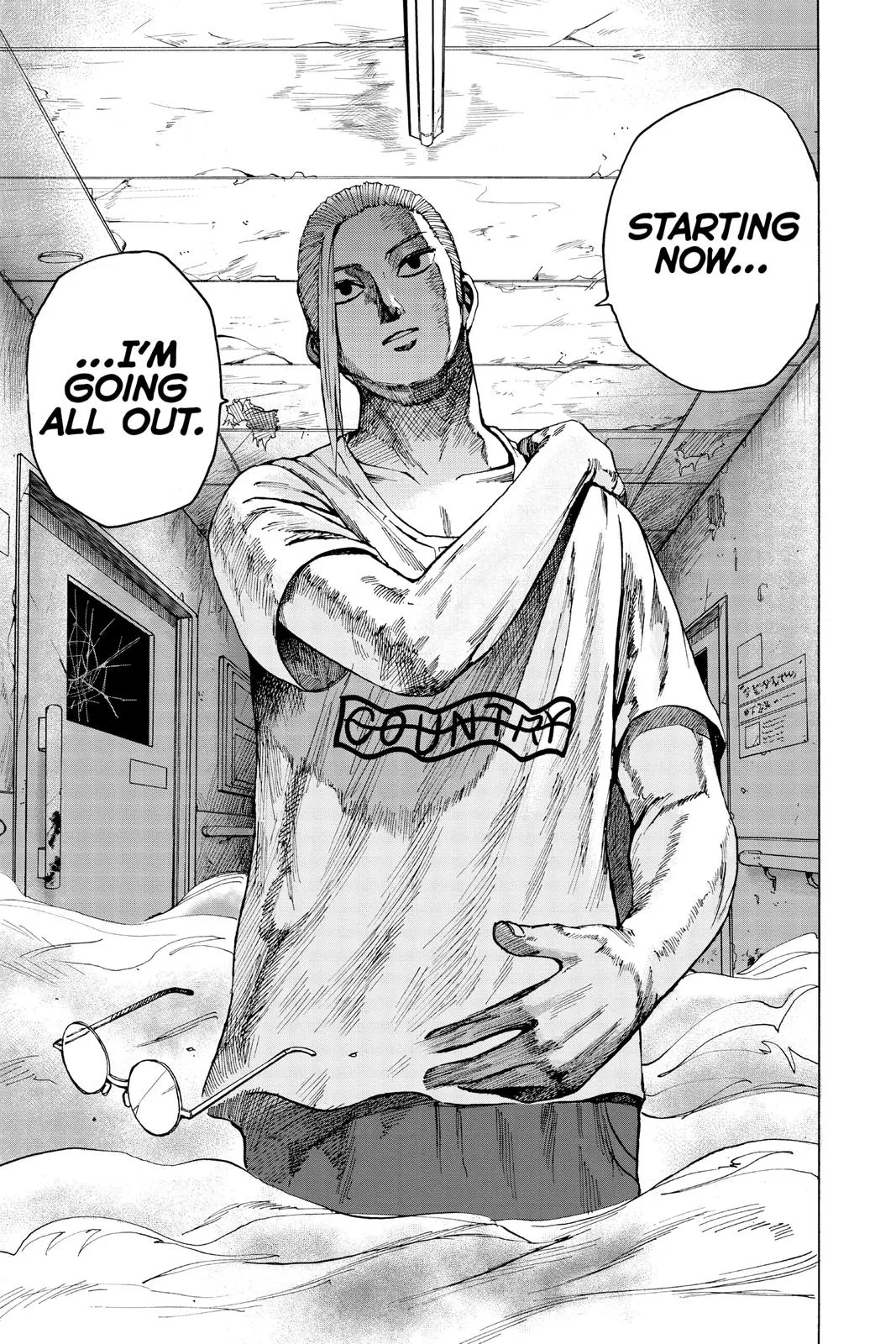 Sakamoto fight scene Chapter 11