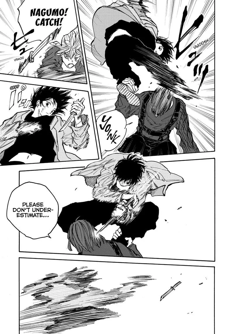 Sakamoto fight scene Chapter 110