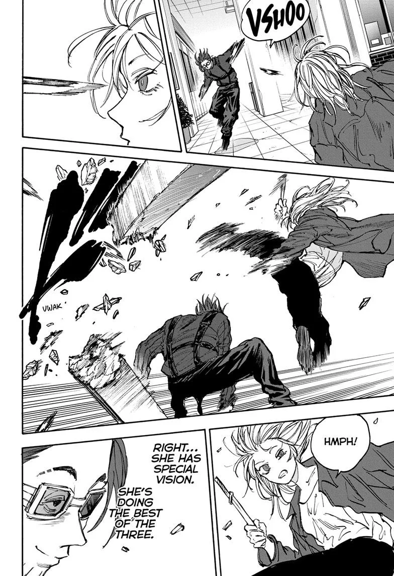 Sakamoto Days chapter 110 manga panel