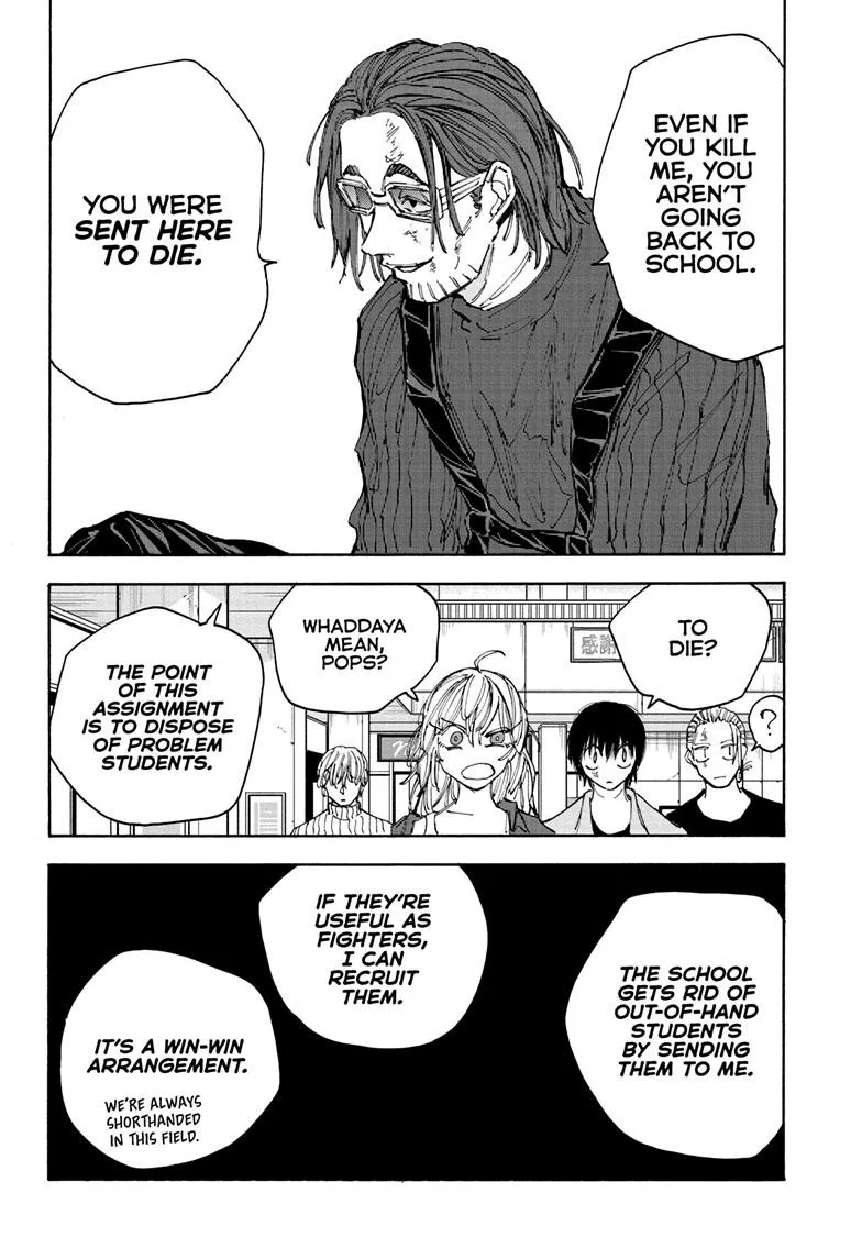 Sakamoto Days chapter 111 manga panel