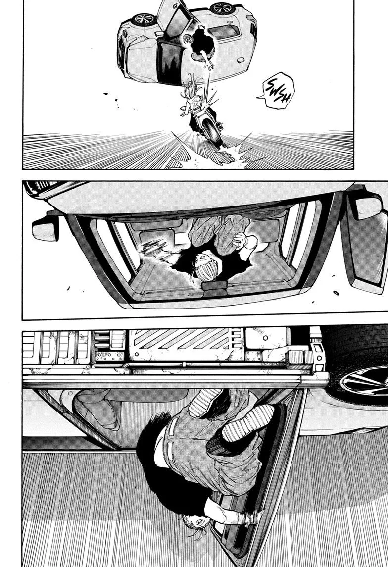 Sakamoto fight scene Chapter 113