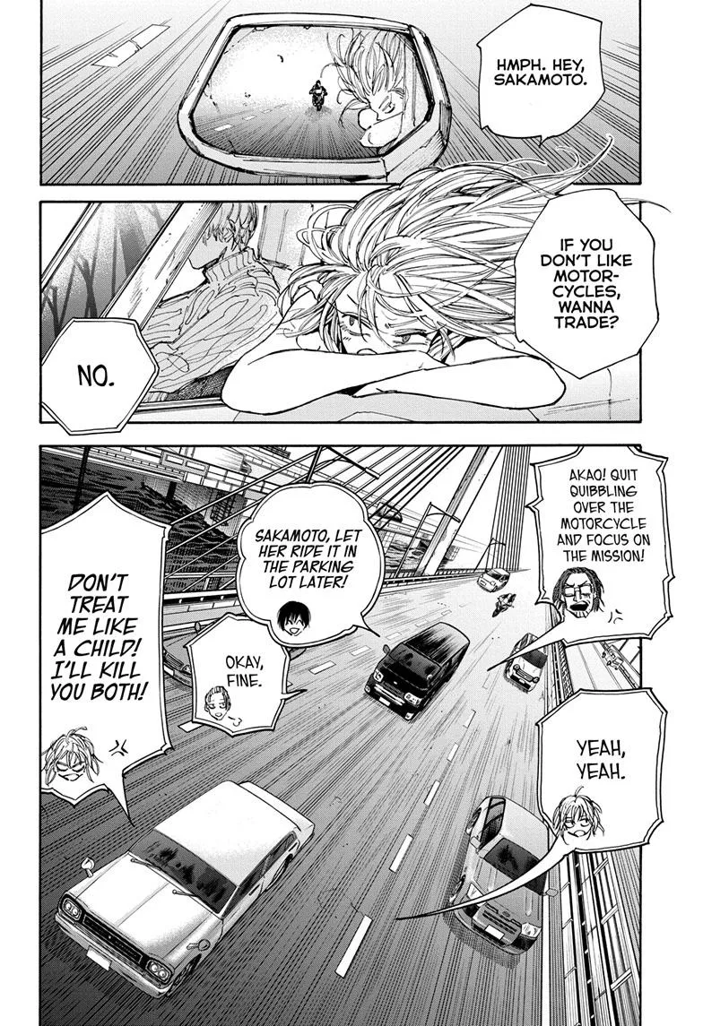 Sakamoto Days chapter 114 manga panel