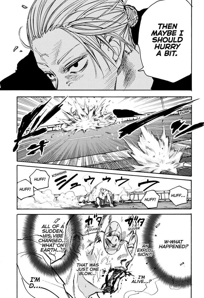 Sakamoto fight scene Chapter 116