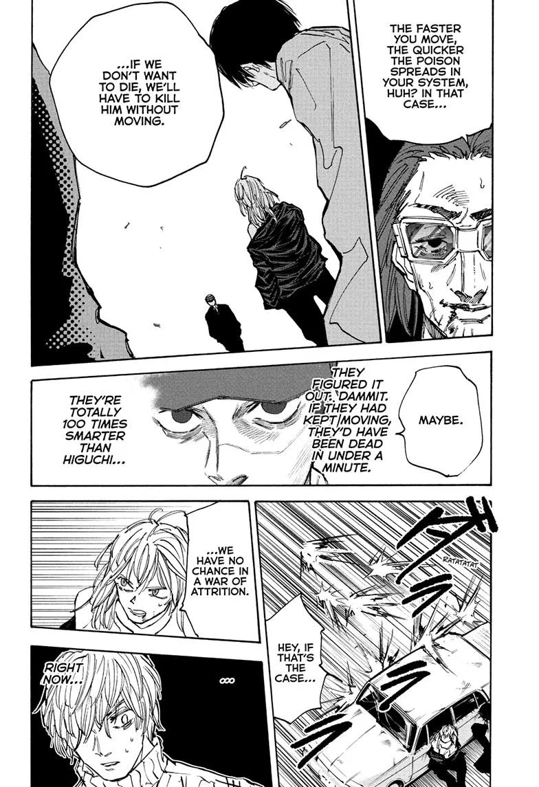 Sakamoto fight scene Chapter 117