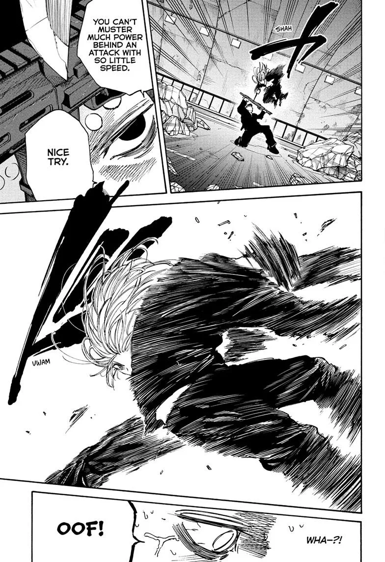 Sakamoto fight scene Chapter 117