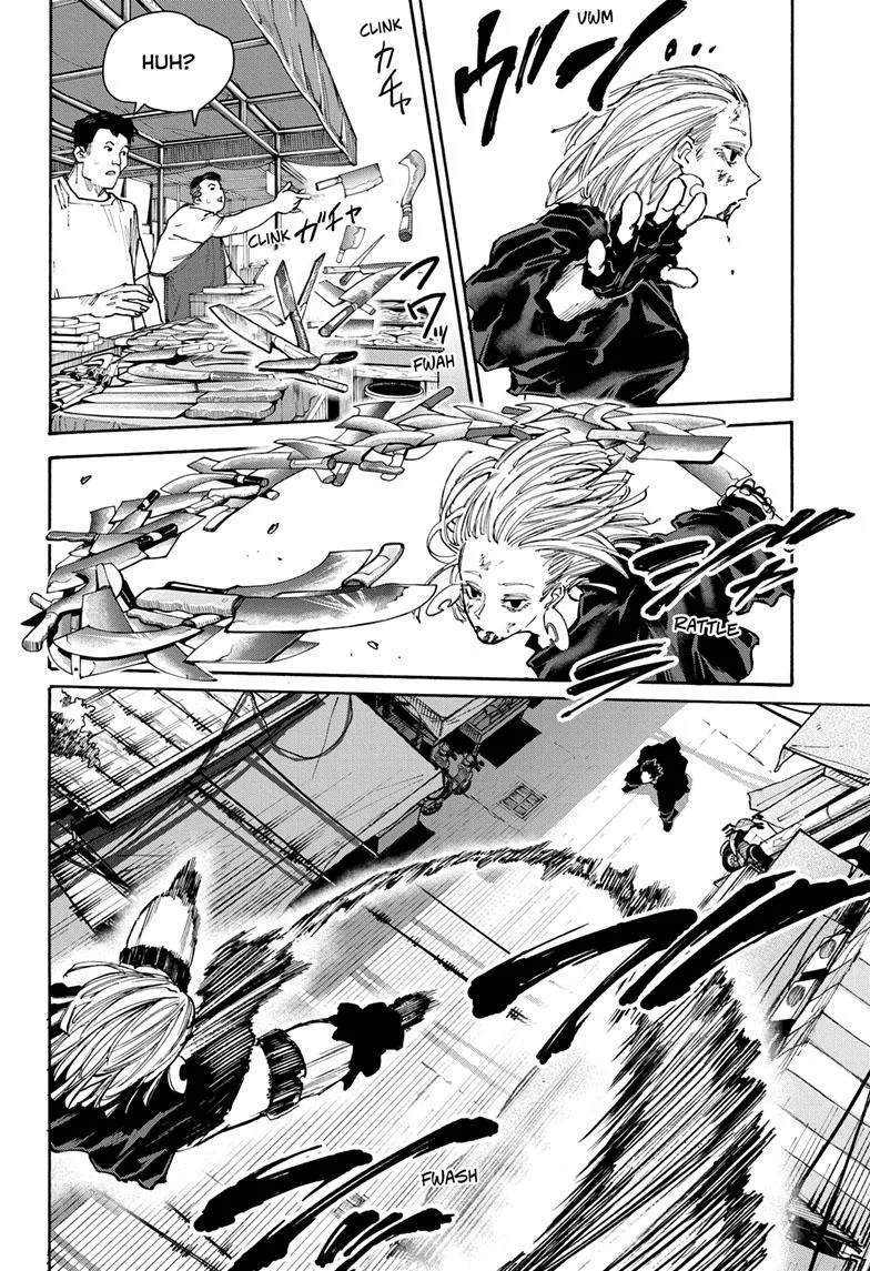 Sakamoto Days chapter 125 manga panel
