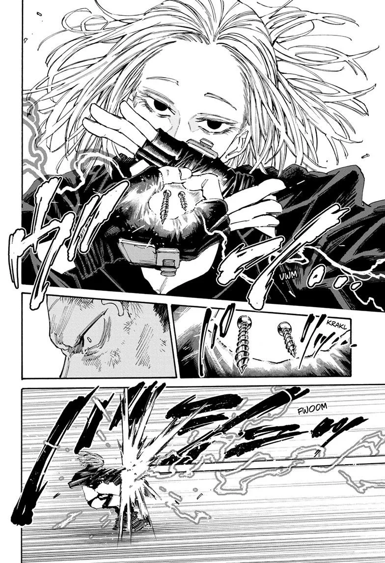 Sakamoto fight scene Chapter 125