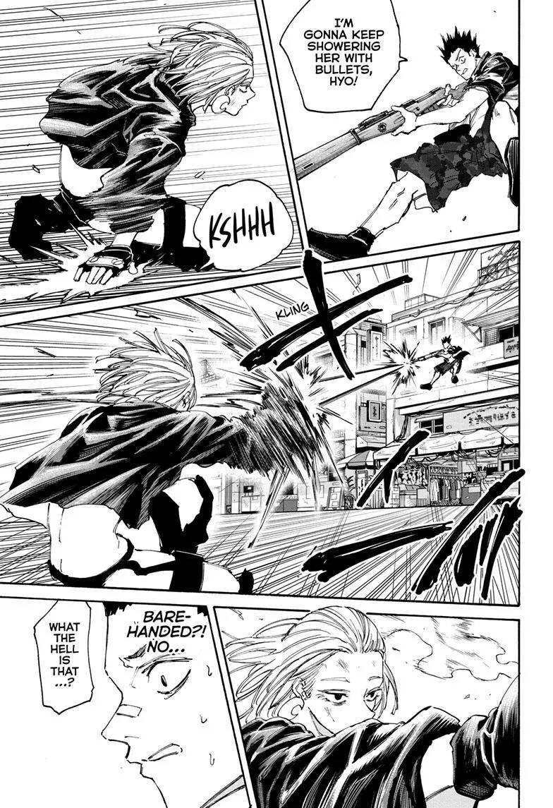 Sakamoto fight scene Chapter 126