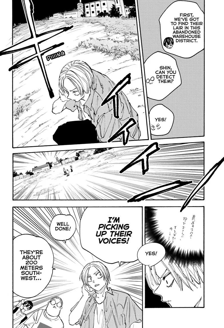 Sakamoto fight scene Chapter 128