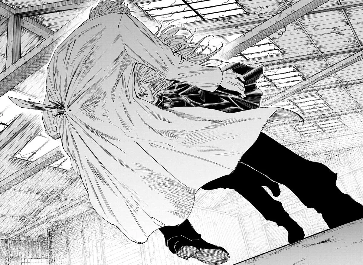 Sakamoto fight scene Chapter 129