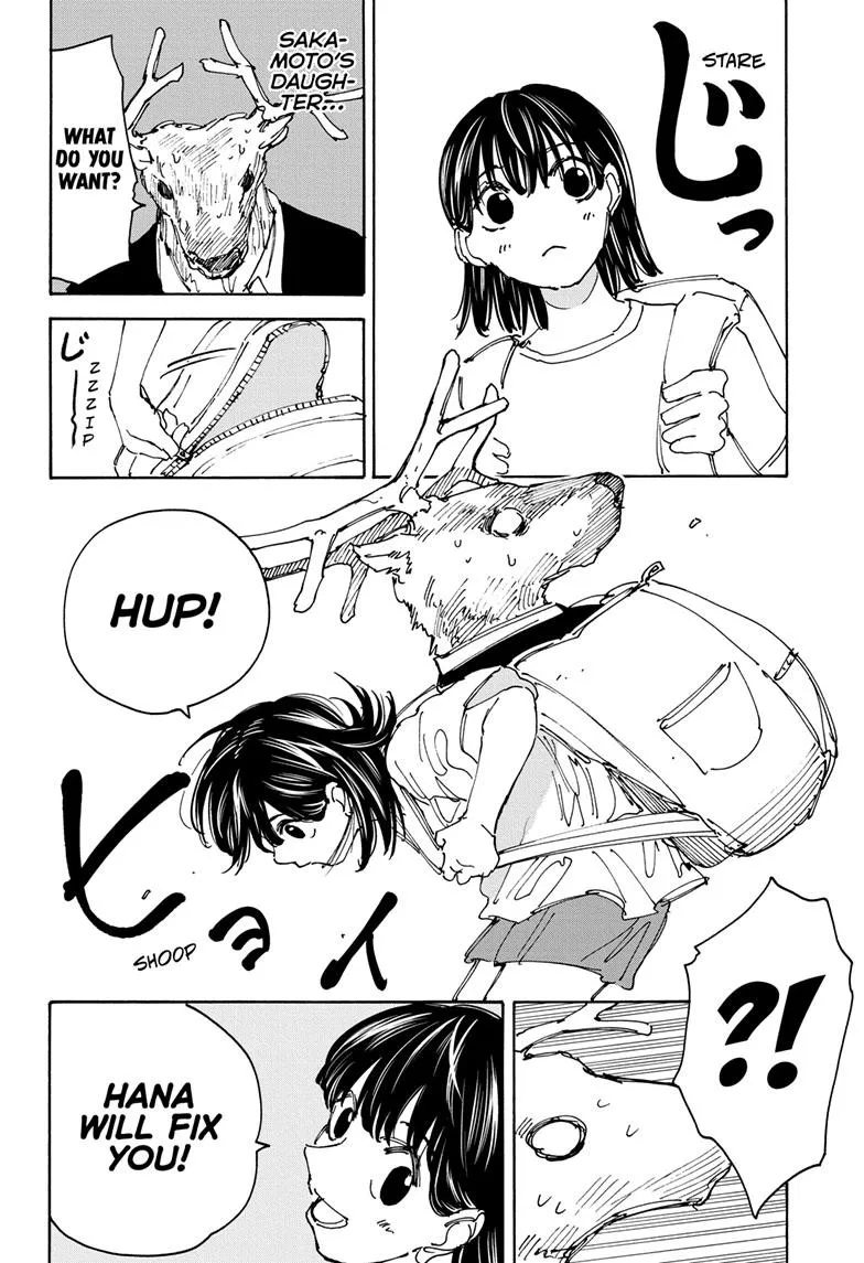 Sakamoto fight scene Chapter 131