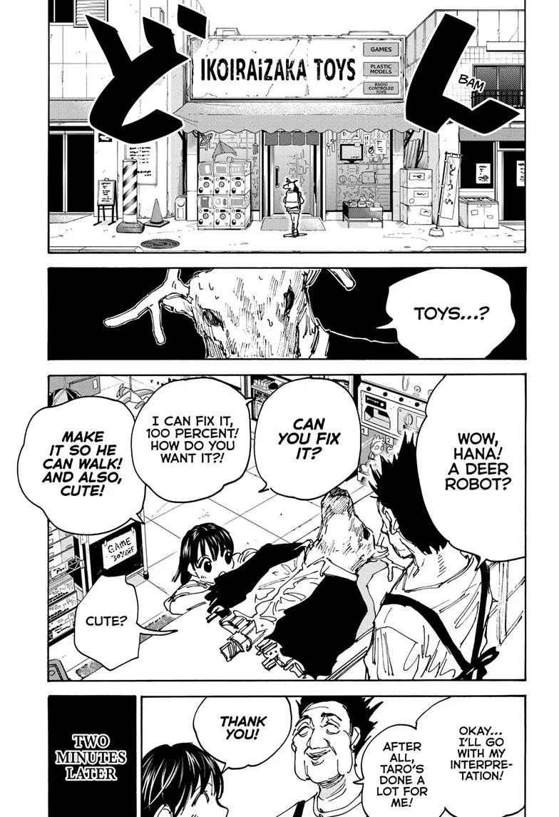 Sakamoto Days chapter 131 manga panel