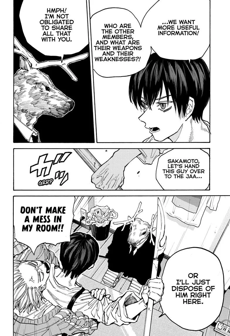 Sakamoto fight scene Chapter 132