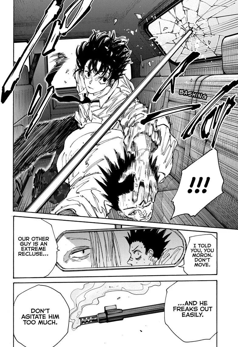 Sakamoto Days chapter 132 manga panel