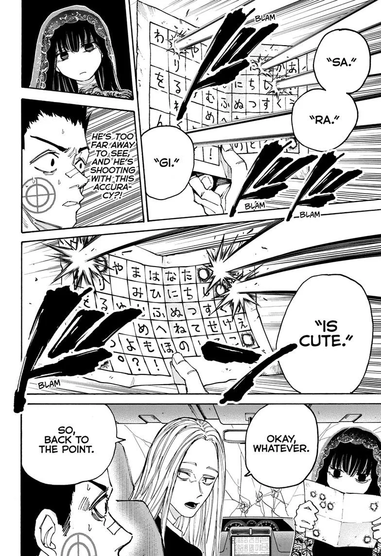 Sakamoto fight scene Chapter 133