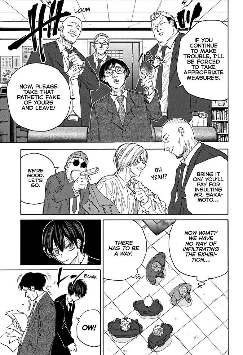 Sakamoto fight scene Chapter 134