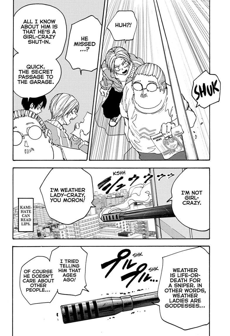 Sakamoto Days manga chapter 135