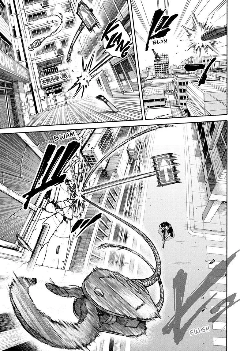 Sakamoto fight scene Chapter 136