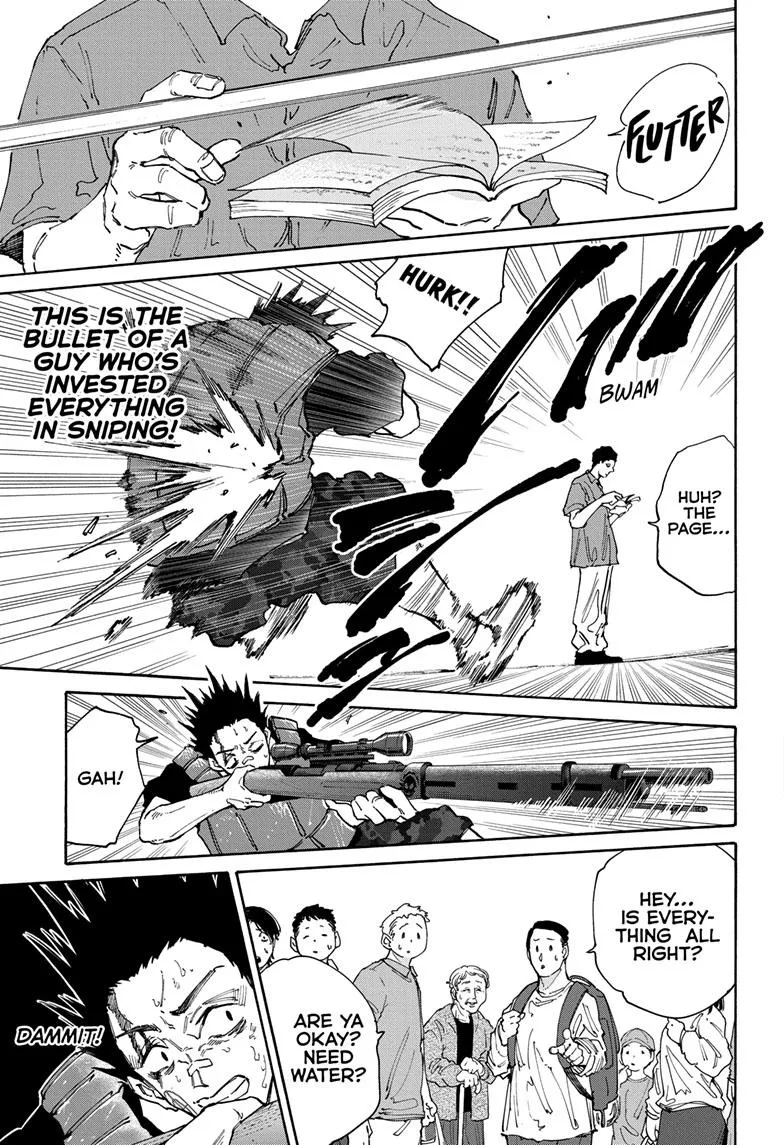 Sakamoto fight scene Chapter 137