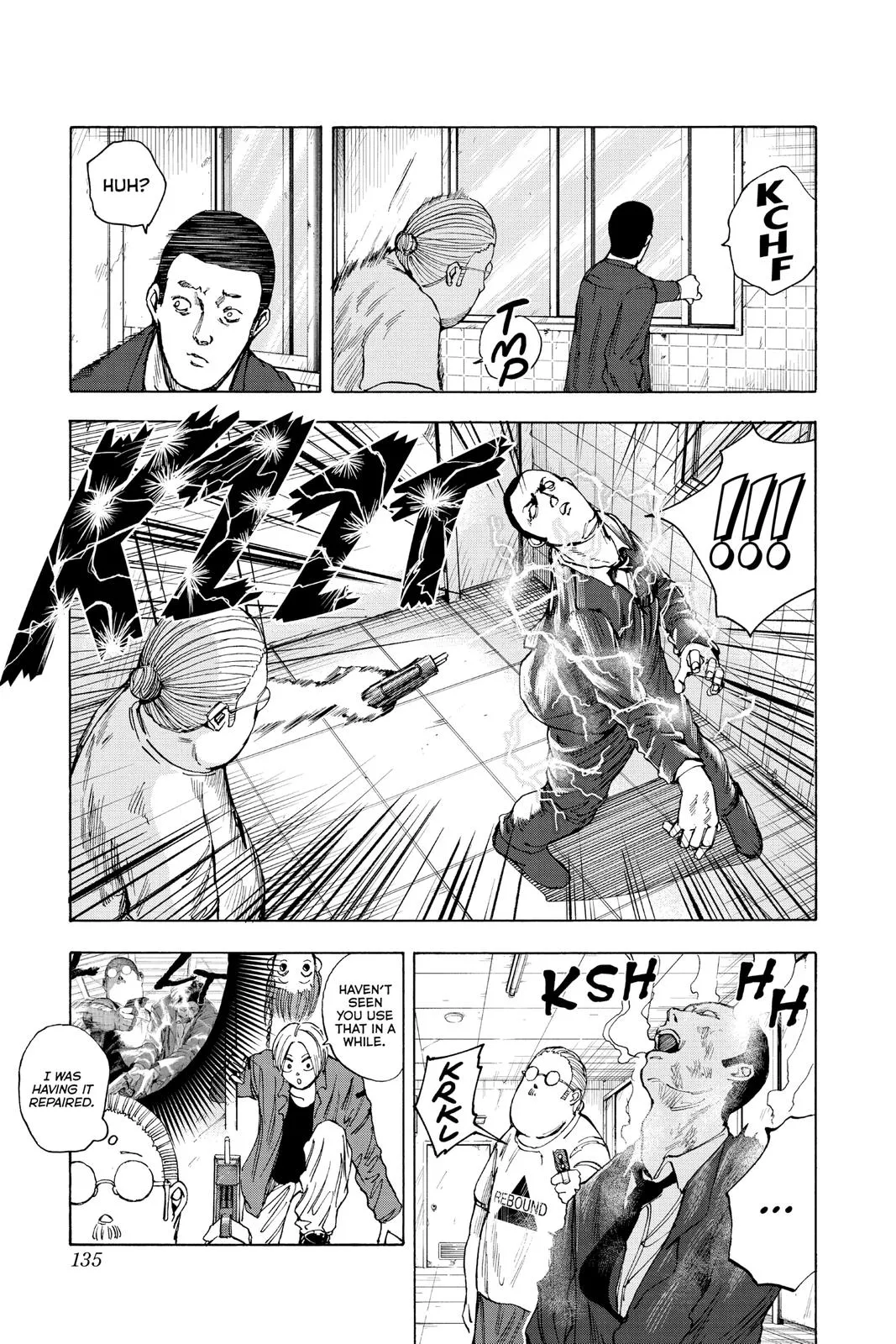 Sakamoto fight scene Chapter 14