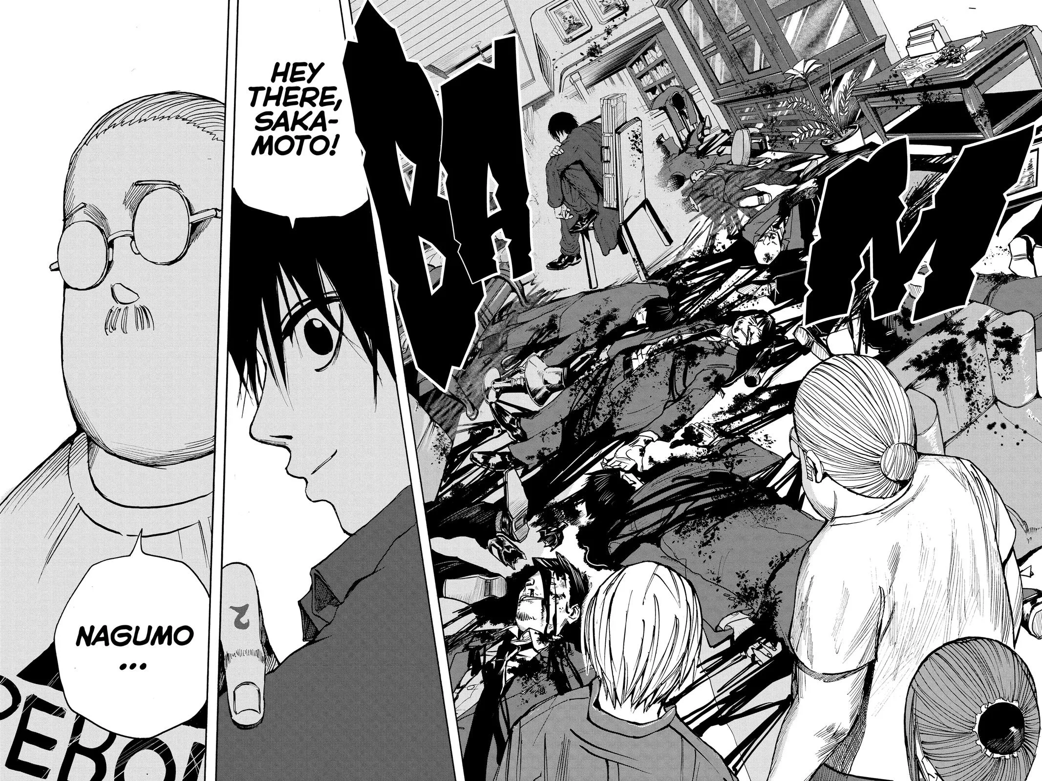 Sakamoto Days chapter 14 manga panel
