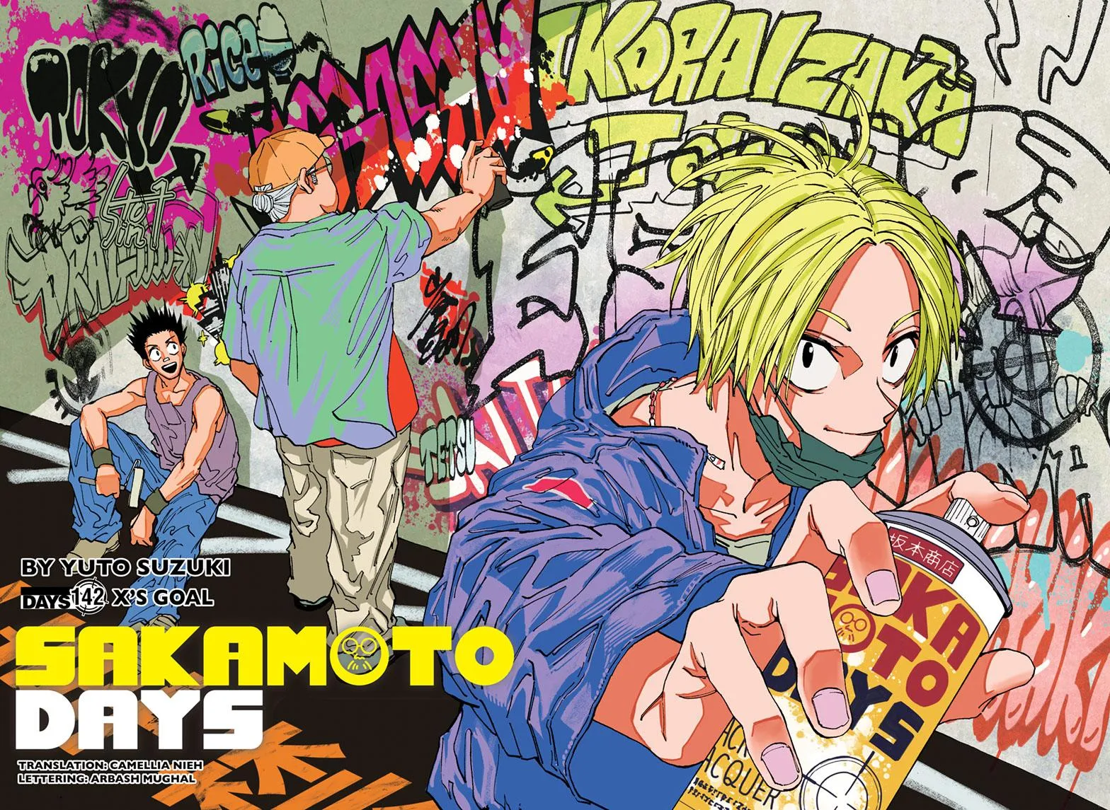 Sakamoto Days chapter 142 manga panel