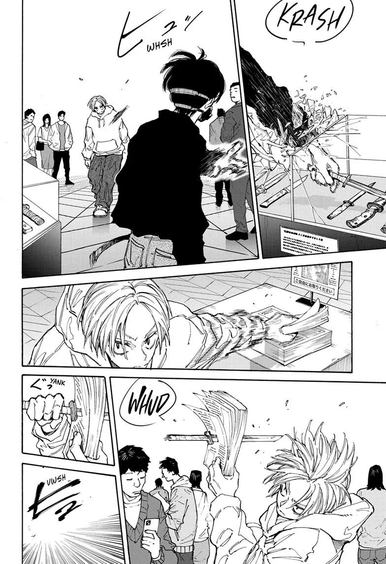 Sakamoto fight scene Chapter 142