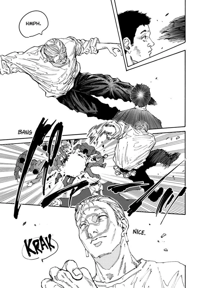 Sakamoto Days chapter 150 manga panel