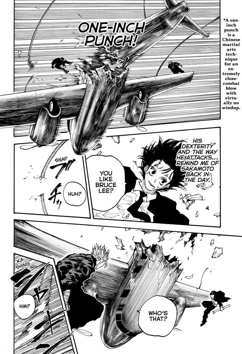 Sakamoto fight scene Chapter 151