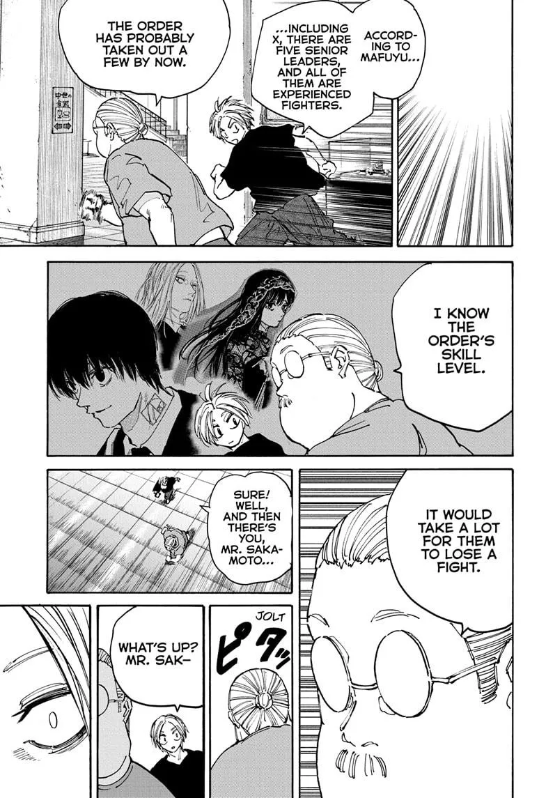 Sakamoto fight scene Chapter 152