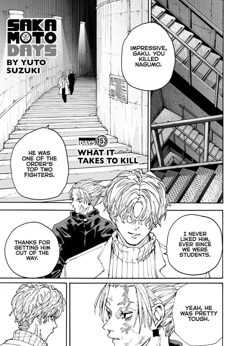 Sakamoto Days Chapter 153