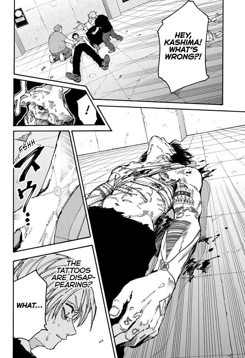 Sakamoto fight scene Chapter 153