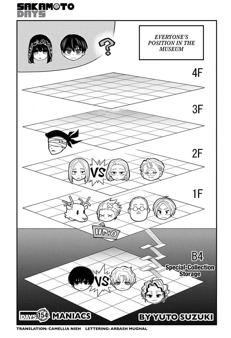 Sakamoto Days Chapter 154