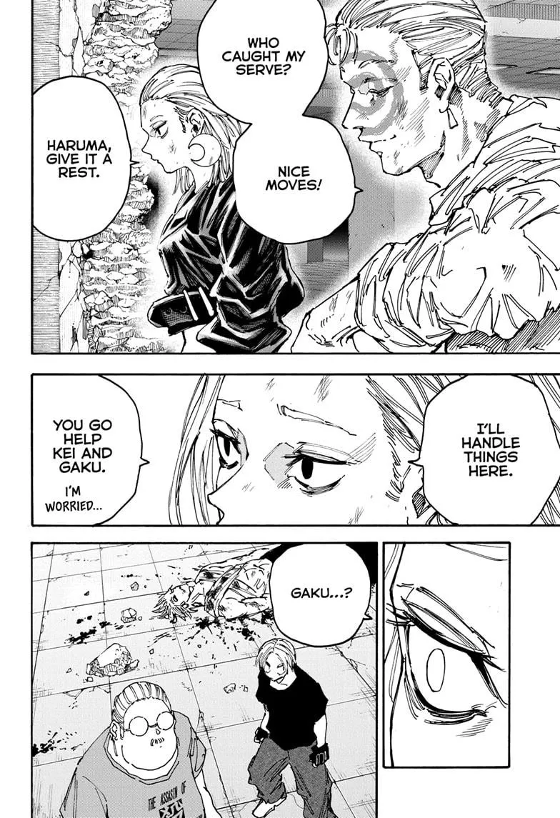Sakamoto Days chapter 154 manga panel